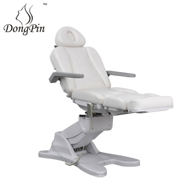 Cadeira de podliatria de metal elétrico 4 Motor Cadeira de massagem facial de massagem